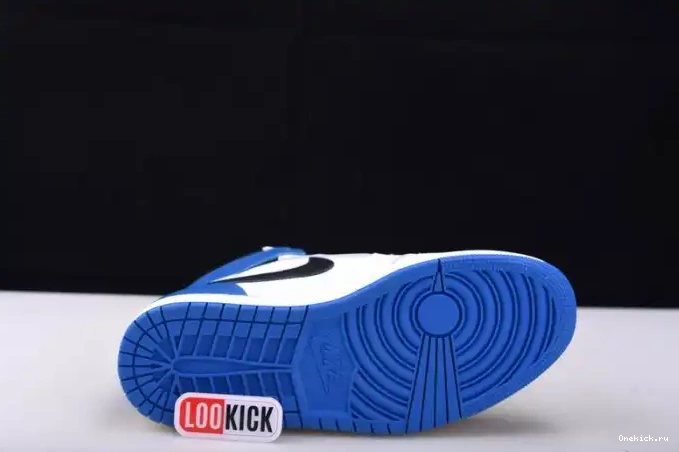 One Kick Scott Jordan 1 and White Travis Air Blue DH3227-105 0611